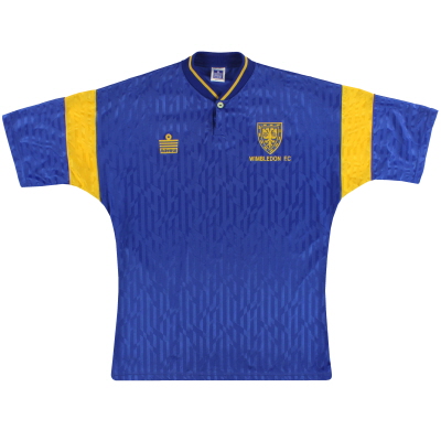 1991-93 Wimbledon 애드미럴 홈 셔츠 S