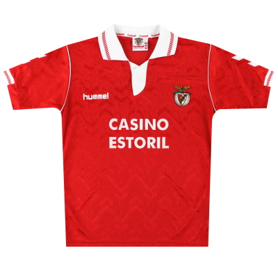 1992-93 Benfica Hummel Home Shirt *Mint* M