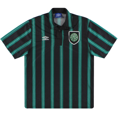 1992-93 Celtic Umbro Maglia Away L