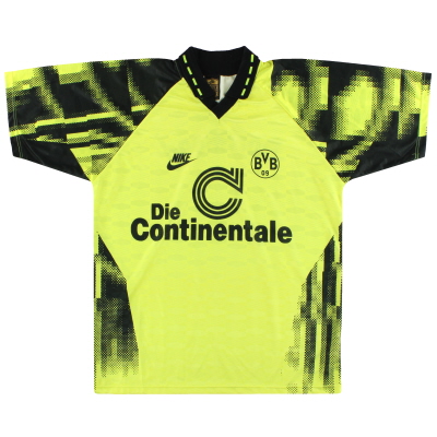 1992-93 Dortmund Nike Домашняя рубашка L
