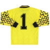 1992-93 England Umbro Goalkeeper Shirt #1 L.Boys