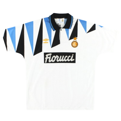 1992-93 Inter Milan Umbro Away Shirt L