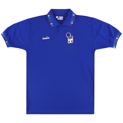 1992-93 Italy Diadora Home Shirt *Mint* XL 