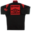 1992-93 Manchester United Umbro Padded Bench Coat S