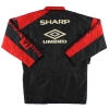 1992-93 Manchester United Umbro Bench Coat S
