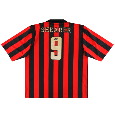 1992-94 Blackburn Asics Auswärtstrikot Shearer #9 XXL