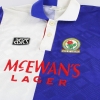 1992-94 Blackburn Asics Home Shirt L