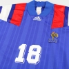 1992-94 France adidas Home Shirt Cantona #18 *Mint* S