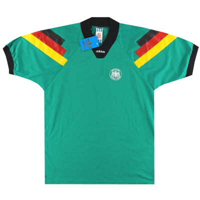 1992-94 Alemania adidas Camiseta de ocio *con etiquetas* L