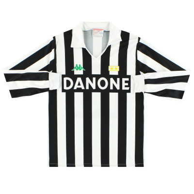 1992-94 Seragam Kandang Juventus Kappa # 10 L / SL