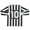 1992-94 Juventus Kappa Home Shirt #10 L/S L
