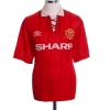 1992-94 Manchester United Home Shirt Cantona #7 XL