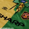 1992-94 Manchester United Third Shirt Hughes #10 XXL