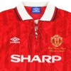 1992-94 Manchester United Umbro 'Champions' Maglia Home L