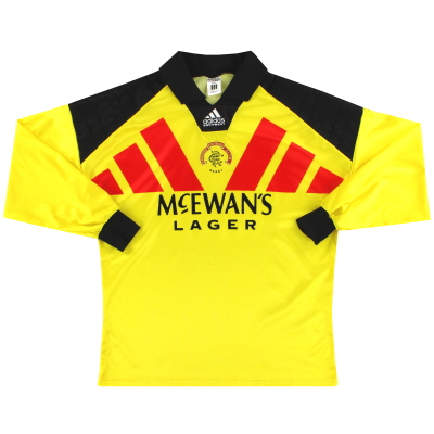 1992-94 Rangers adidas Goalkeeper Shirt M 
