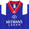 Camiseta adidas de local de los Rangers 1992-94 *Mint* XL