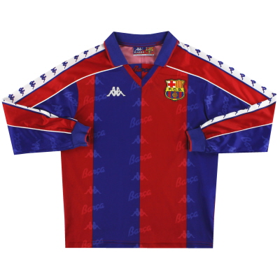 1992-95 Barcelona Kappa Home Shirt L/S Womens 12