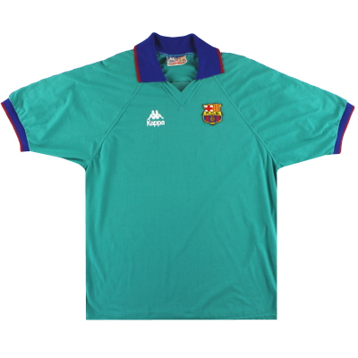 1992-95 Barcelona Kappa Polo Shirt XL 