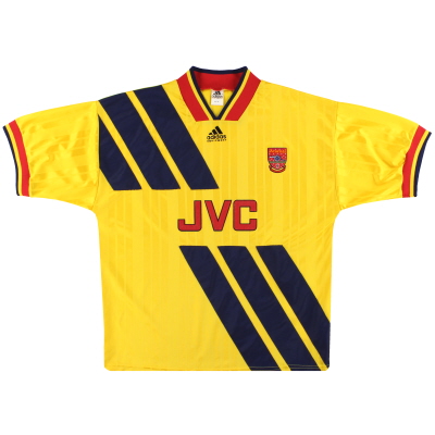 arsenal yellow kit 90s