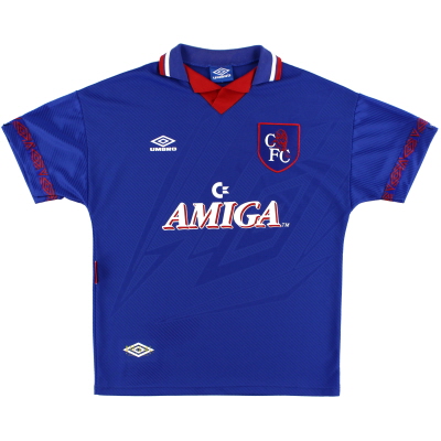 1993-94 Chelsea Umbro Heimtrikot L.