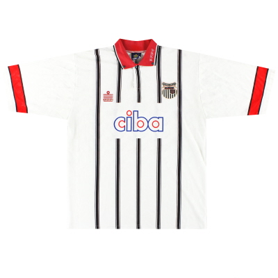 1993-94 Camiseta local Grimsby Admiral XL