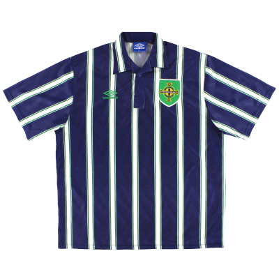 1993-94 Northern Ireland Umbro Away Shirt L 