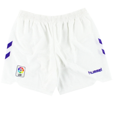 1993-94 Real Madrid Hummel Heimshorts *Neuwertig* L