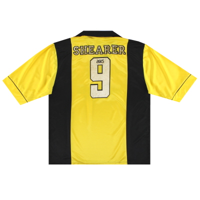 1993-95 블랙번 아식스 세 번째 셔츠 시어러 #9 XXL