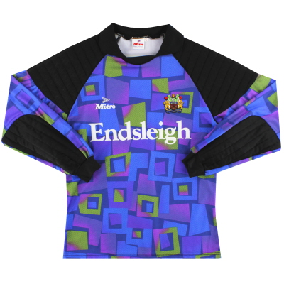 1993-95 Burnley Mitre Goalkeeper Shirt *Mint* M