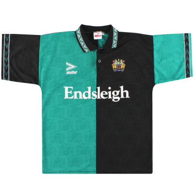1993-95 Burnley Mitre tercera camiseta M