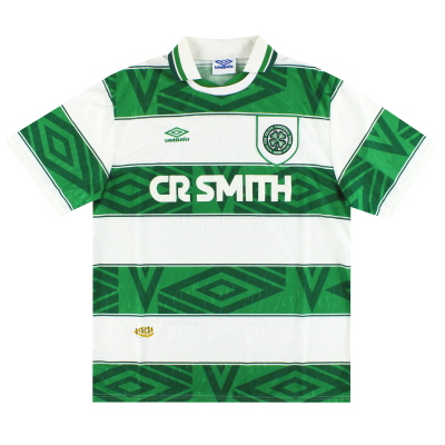 1993-95 Celtic Umbro Home Shirt L