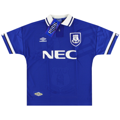 1993-95 Maglia Everton Umbro Home *con cartellini* L