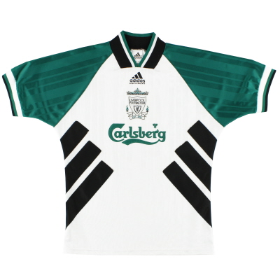 1993-95 Liverpool adidas Maglia da trasferta M / L
