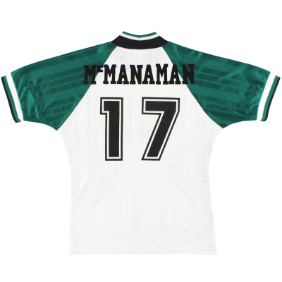 1993-95 Liverpool adidas Away Shirt McManaman #17 S