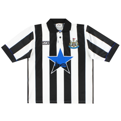 1993-95 Домашняя футболка Newcastle Asics XXL