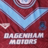 1993-95 West Ham Match Issue Home Shirt Breacker #2 L