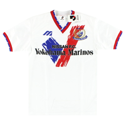 1993-95 Yokohama F. Marinos Mizuno trainingsshirt *met kaartjes* L