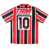 Camiseta visitante del Sao Paulo 1993 n.º 10 *con etiquetas* XL