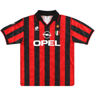 1994-95 AC Milan Lotto Maglia Home XL