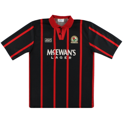 1994-95 Блэкберн Asics Away рубашка S