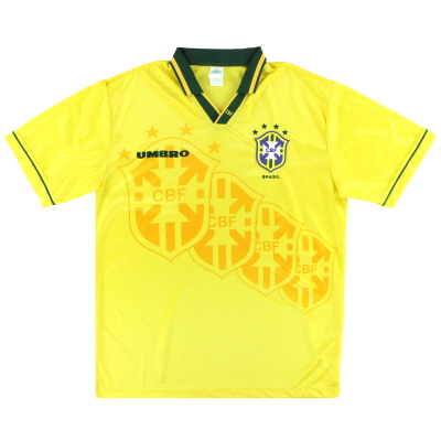 1994-95 Brazil Umbro Home Shirt XL