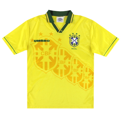 1994-95 Brazil Umbro Home Shirt M 