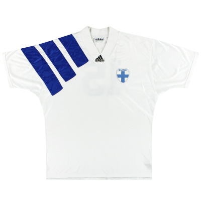 1994-95 Finland Match Issue Home Shirt #15