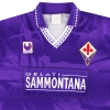 1994-95 Pemain Fiorentina Uhlsport Mengeluarkan Baju Kandang L/SL