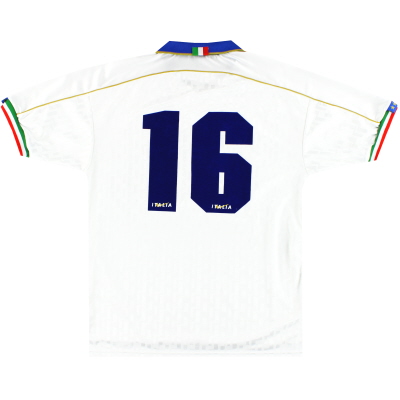 1994-95 Italia Nike Player Issue Away Shirt #16 (Donadoni) L