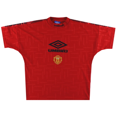 1994-95 Kemeja Manchester United Umbro Training XL