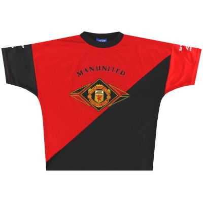 1994-95 Manchester United Umbro Trainingsshirt M