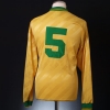 1994-95 Marine Match Worn Away Shirt #5 L/S XL