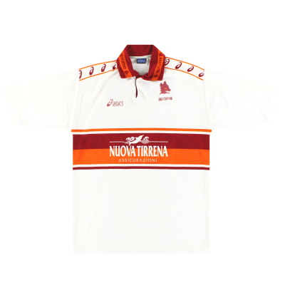1994-95 Roma Asics Away Shirt #10 L