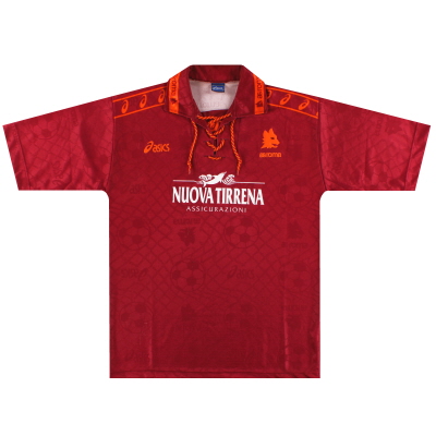 1994-95 Roma Asics Maillot Domicile XL